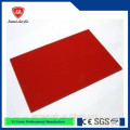 cast red acrylic sheet